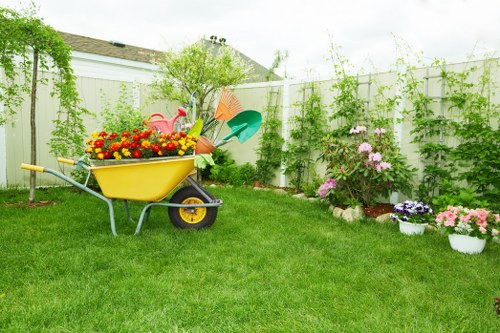 Urban garden care and pruning in Covent Garden